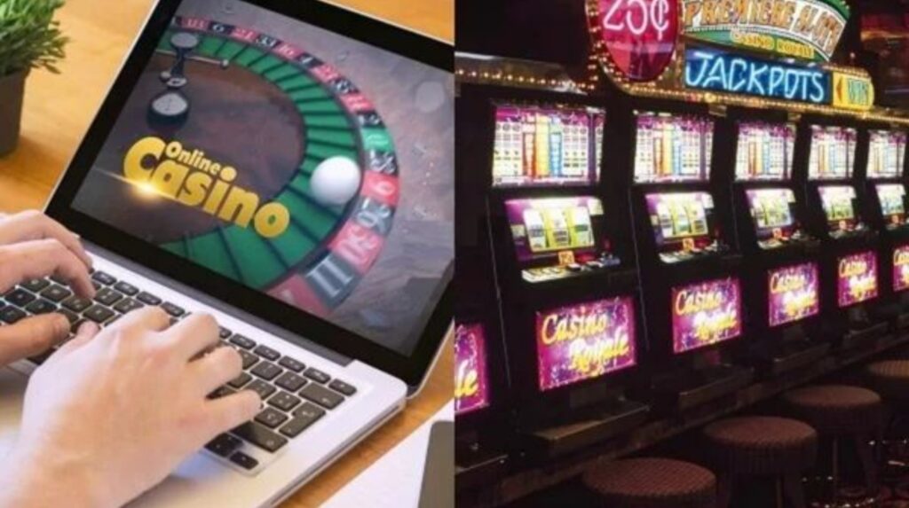 Cassinos físicos vs. online